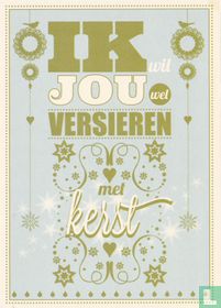 B150221 - "Ik wil jou versieren met Kerst" acheter