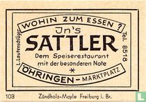 Wohin zum Essen In's Sattler