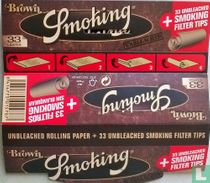 Smoking king size Brown ( + 33 Filter Tips.) 