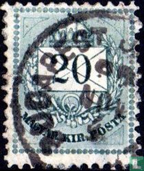 Brief, Krone und Posthorn