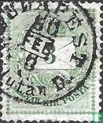 Brief, Krone und Posthorn