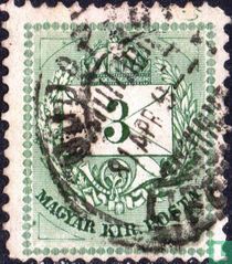 Brief, Krone und Posthorn