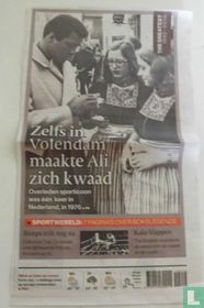 Zelfs in Volendam maakte Ali zich kwaad
