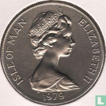 Man 1 crown 1979 (koper-nikkel) "300th anniversary of Manx coinage"