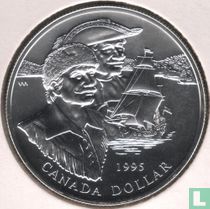 Canada 1 dollar 1995 "325th anniversary Founding of the Hudson's Bay Company"