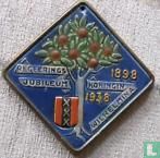 Herdenkingstegel 40 jarig regerings jubileum wilhelmina