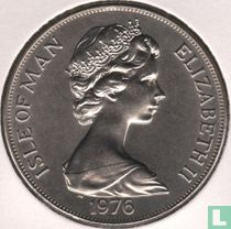 Isle of Man 1 crown 1976 (copper-nickel) "100th anniversary of the Horse Tram"