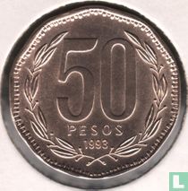 Chile 50 pesos 1993