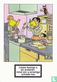 Joost Swarte - Lezen brengt u en anderen rond om u ernstige schade toe