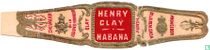 Henry Clay Habana - Chevalier de la legion d'honneur Clay - Proveedor de la real casa Henry  