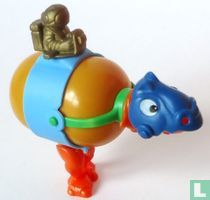 Astronaut on animal