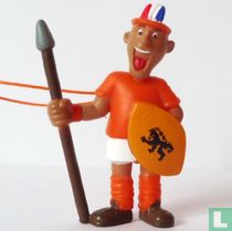 Man met speer