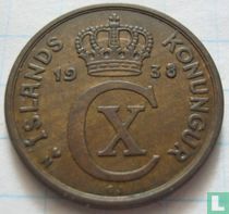 Islande 2 aurar 1938