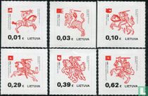 Vytis in flag symbols