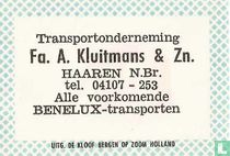 Transportonderneming Fa. A. Kluitmans & Zn.