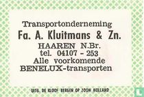 Transportonderneming Fa. A. Kluitmans & Zn.