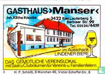 Gasthaus "Manser" - Käthe Knocke