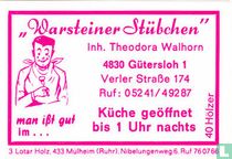 "Warsteiner Stübchen" - Theodora Walhorn