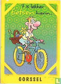 't is lekker fietsen hierin Gorssel (PL0350)