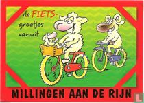 de fiets-groetjes vanuit Millingen ad Rijn (PL0390)