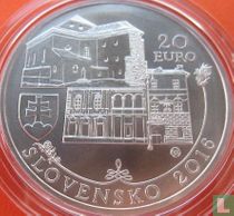 Slovakia 20 euro 2016 "Historical preservation area of Banská Bystrica"