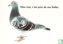0855a - Stella Artois "Chez moi, c'est près de ma Stella"