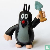 Mole with shovel