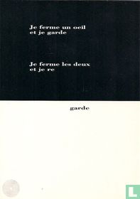 0072 - pense en poésie Boris Nicaise. "Je ferme un oeil..."