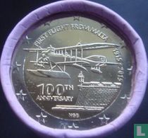 Malta 2 Euro 2015 (Rolle) "100th anniversary First flight from Malta"