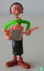Olive with a Notepad green sweater