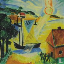 Landschap met opkomende zon, 1927