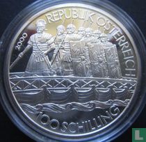 Austria 100 schilling 2000 (PROOF) "Marcus Aurelius"
