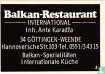 Balkan-restaurant - Ante Karadza