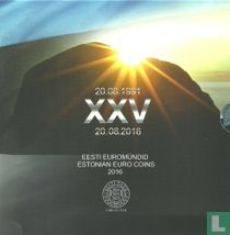 Estland jaarset 2016 "25ste verjaardag van de herwonnen onafhankelijkheid van Estland"