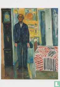 Self-Portrait. Between the Clock and the Bed, 1940