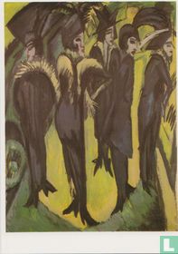 Fünf Frauen auf der Straße,1913