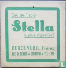 Eau de table Stella - De Boeverie - Courtrai