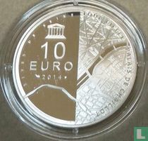Frankrijk 10 euro 2014 (PROOF) "125th anniversary of the Eiffel Tower"