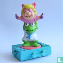 Bébé Kermit et Miss Piggy
