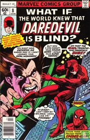 What if the world knew the Daredevil is blind?