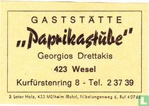 "Paprikastübe" - Georgios Drettakis