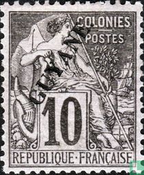 Type Dubois, with overprint