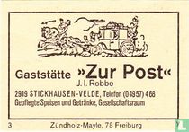 Gaststätte "Zur Post" - J.I. Robbe