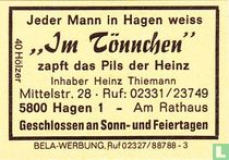"Im Tönnchen" - Heinz Thiemann