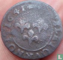 Orange double tournois 1641