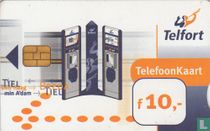 Telfort ƒ10,-   