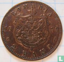 Rumänien 2 Bani 1879 (20 mm)