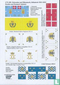 Schweden und Dänemark, infanterie 1813-1815