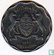 Botswana 1 pula 1987