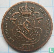 Belgium 1 centime 1876